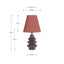 Aylin Bitter Chocolate Gourd Ceramic Table Lamp