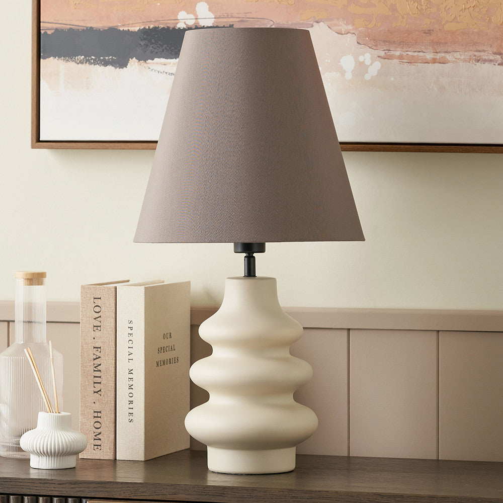 Aylin Putty Gourd Ceramic Table Lamp