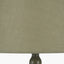 Sophia Olive Metal Bobble Table Lamp