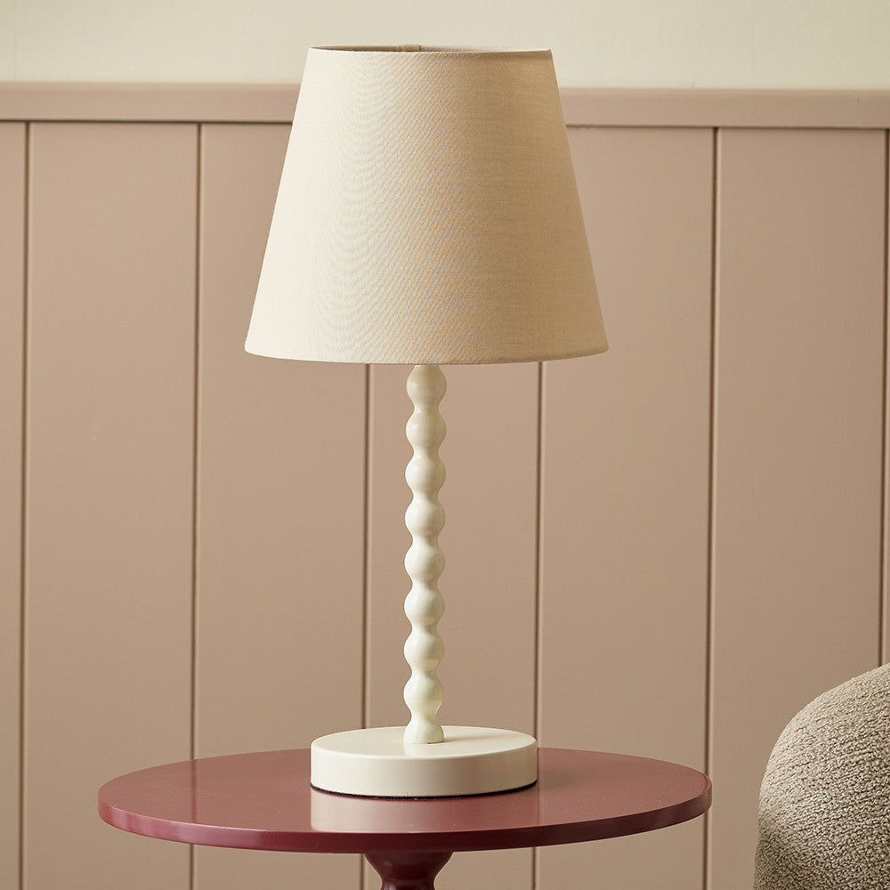 Sophia Putty Metal Bobble Table Lamp