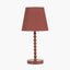 Sophia Terracotta Metal Bobble Table Lamp