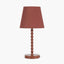 Sophia Terracotta Metal Bobble Table Lamp