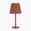 Sophia Terracotta Metal Bobble Table Lamp