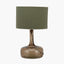 Avani Olive Glass Bottle Table Lamp
