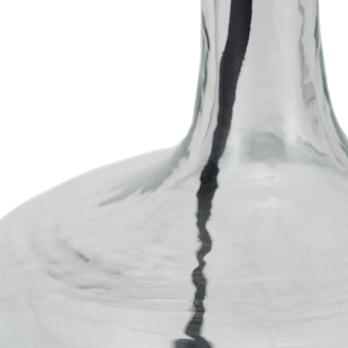 Avani Clear Glass Bottle Table Lamp