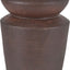 Aditi Dark Brown Curved Terracotta Table Lamp