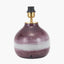Juno Deep Plum Ombre Glass Table Lamp