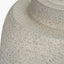 Raj Stone Grey Hammered Metal Urn Shaped Lamp Base