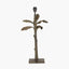 Bali Verdi Gris Metal Palm Tree Table Lamp Base