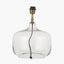 Corby Clear Glass Table Lamp Base