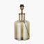 Palmo Smoke Lustre Glass Bottle Table Lamp Base