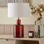 Palmo Amber Glass Bottle Table Lamp Base