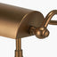 Ashford Antique Brass Metal Bankers Table Lamp
