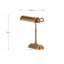 Ashford Antique Brass Metal Bankers Table Lamp