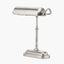 Ashford Antique Silver Metal Bankers Table Lamp