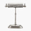 Ashford Antique Silver Metal Bankers Table Lamp