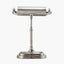 Ashford Antique Silver Metal Bankers Table Lamp