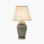 Chika Blue and White Ceramic Ginger Jar Table Lamp