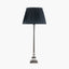 Claudius Nickel Metal Stick Table Lamp - Base Only