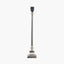 Claudius Nickel Metal Stick Table Lamp - Base Only