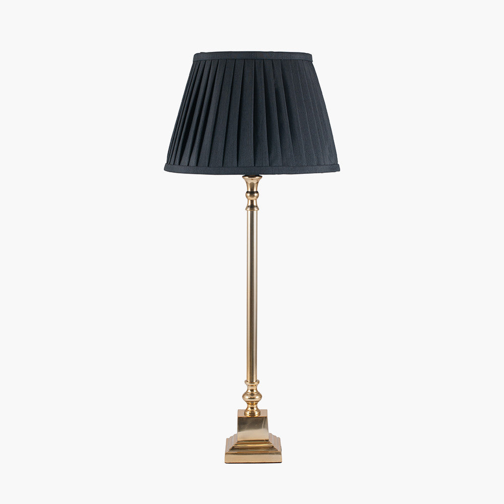 Claudius Gold Metal Stick Table Lamp - Base Only