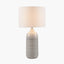 Venus Blue and Grey Ombre Ceramic Table Lamp