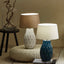 Gaudi White Stoneware Geometric Table Lamp - Base Only
