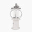 Gibson White Wood Lantern Table Lamp