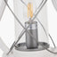Gibson White Wood Lantern Table Lamp