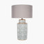 Kari Circle Pattern Ceramic Table Lamp - Base Only