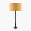 Rhode Matt Black Stick Metal Table Lamp - Base Only