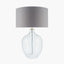 Islay Clear Bubble Glass Table Lamp Base
