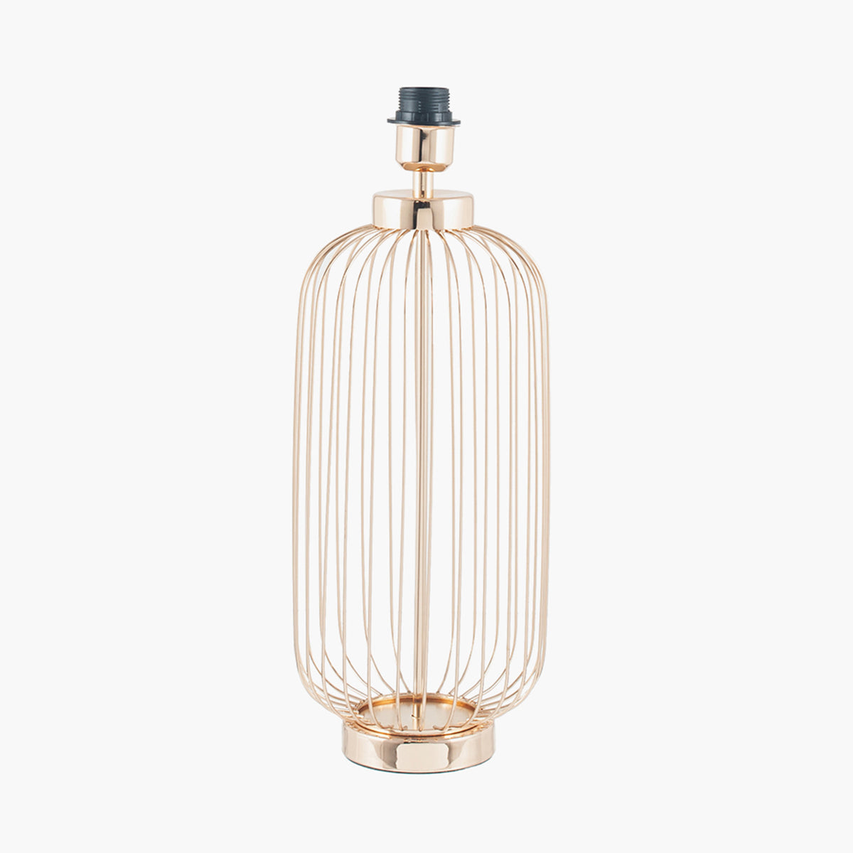 Dania French Gold Metal Wire Tall Table Lamp - Base Only
