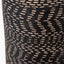 Atouk Textured Black Stoneware Table Lamp Base with Henry 35cm Taupe Handloom Cylinder Lampshade