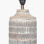 Galle Grey Wash Wood Textured Table Lamp - Base Only