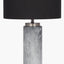Carrara Grey Marble Effect Tall Ceramic Table Lamp