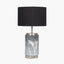 Carrara Grey Marble Effect Ceramic Table Lamp