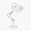 Alonzo Matt White Task Table Lamp