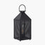 Folkstone Matt Black Metal Punched Lantern Table Lamp
