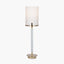 Midland Champagne Gold Metal and Marble Effect Table Lamp
