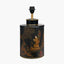 Landscape Black Hand Painted Metal Table Lamp