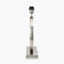 Orla Shiny Silver Metal Statement Circle Table Lamp