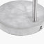 Chaplin Concrete, Chrome and Glass Table Lamp