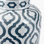 Celia Grey and White Pattern Ceramic Table Lamp - Base Only
