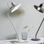 Camden Matt White Metal Angle Arm Task Table Lamp