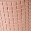 Malone Textured Apricot Squares Design Stoneware Table Lamp
