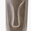 Visage Grey Face Design Tall Stoneware Table Lamp