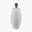 Visage White Face Design Small Stoneware Table Lamp