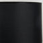 Fenella Black and White Photographic Design Table Lamp Base with Zara 40cm Black Silk Cylinder Lampshade