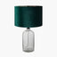 Ophelia Grey Bubble Glass Table Lamp